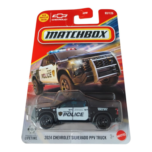 Matchbox - 2024 Chevrolet Silverado PPV Truck - 1:64 scale model