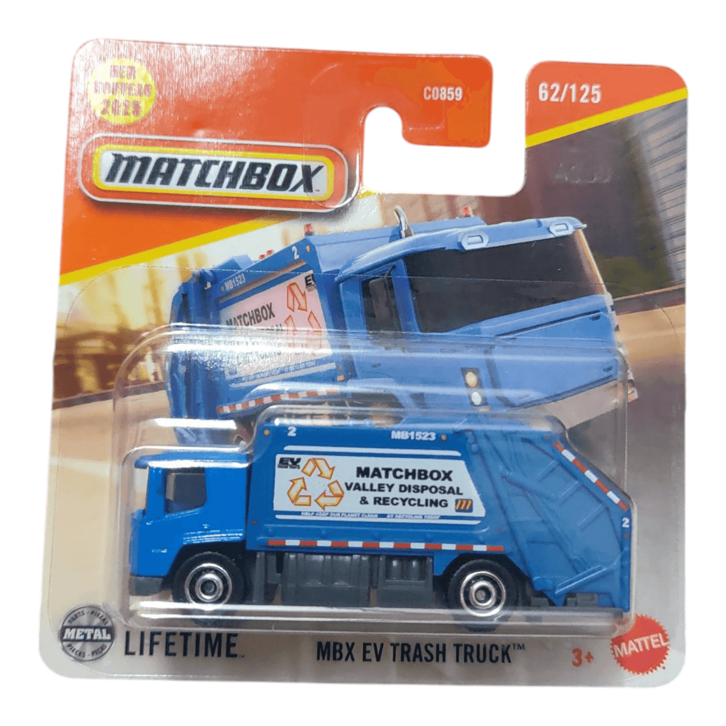 Matchbox Mainlines - MBX EV Trash Truck - Imported - Die-Cast Cars - Buy Hot Wheels Cars Online India