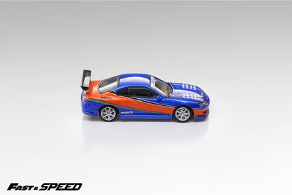 Fast Speed - Silvia S15 "Mona Lisa" - 1:64 Scale Model - FNF Orange-Blue - Pre Order