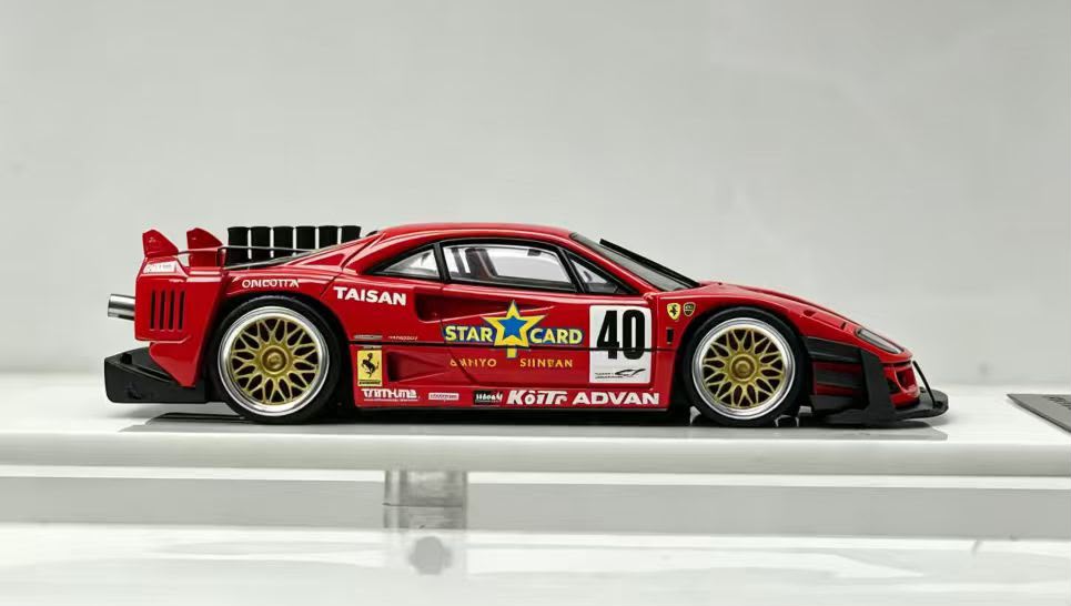 Autobots Models - F40 Yasid Modified - Red #40 - 1:64 Scale Model - Pre Order
