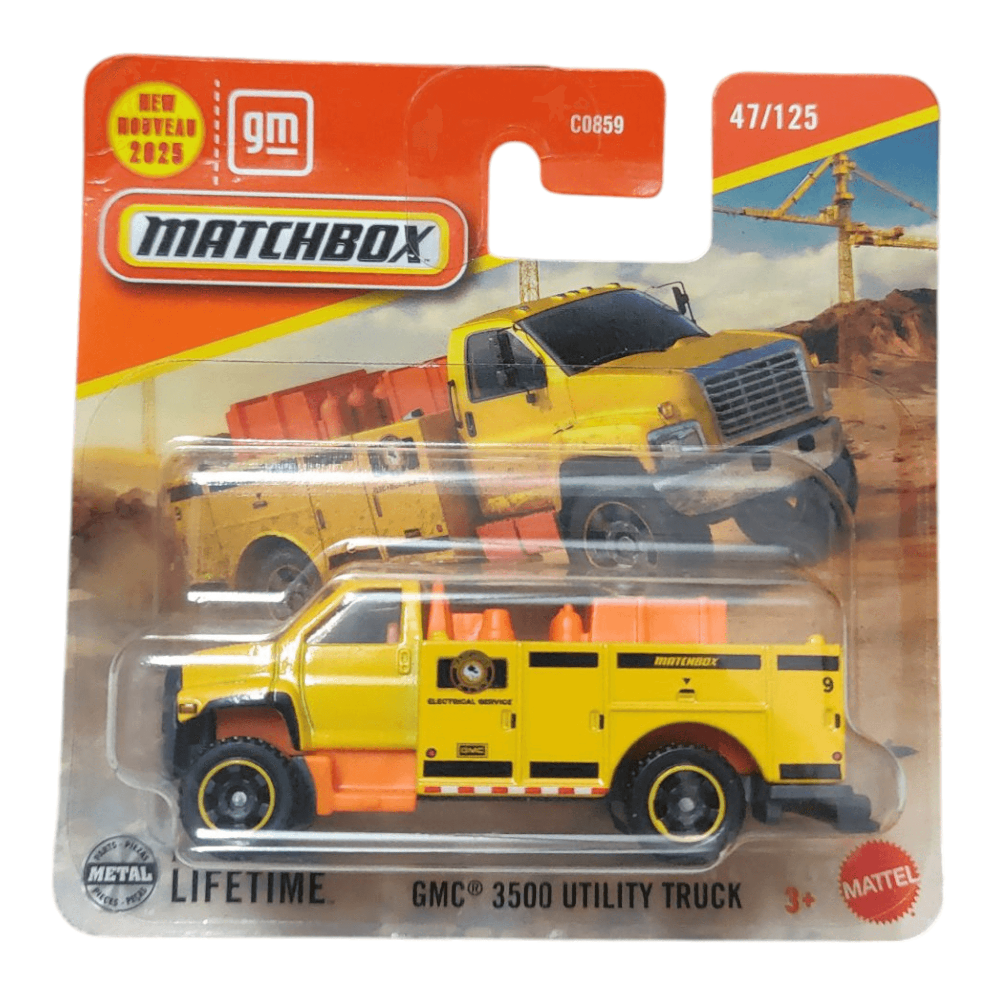 Matchbox Mainlines - GMC 3500 Utility Truck - Imported - Die-Cast Cars - Buy Hot Wheels Cars Online India