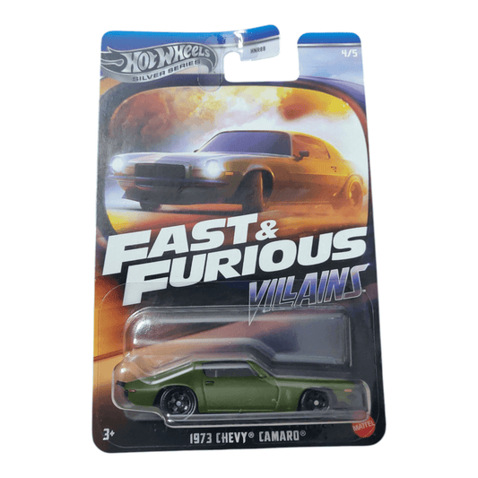 Hot Wheels Fast & Furious Villains Silver Series - 1973 Chevy Camaro - Imported - Die-Cast Cars - Buy Hot Wheels Cars Online India