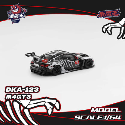Demon King Auto - BMW M4 GT3 Ordinary Version - Bone Dragon Livery (DKA-123) - 1:64 Scale Model - PRE ORDER