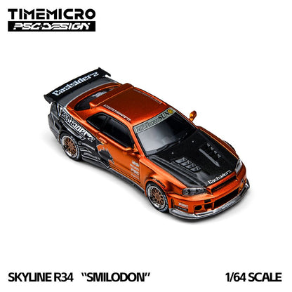 Time Micro x PSC Design - R34 Smilodon - Eastsiderz - 1:64 Scale Model - PRE ORDER