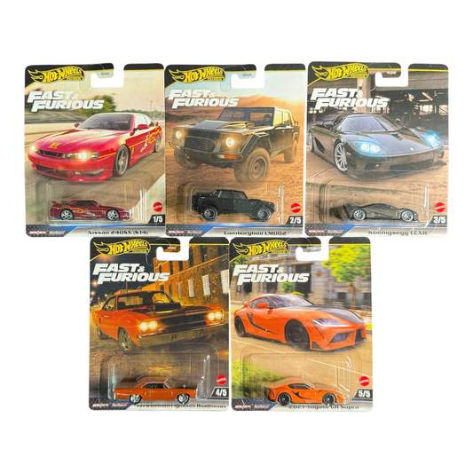 Fast&Furious Set mix - HW Premium