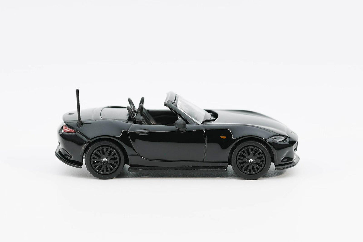 GCD x Enchery - 2024 Mazda MX-5 Roadster - Black - 1:64 Scale Model - Torque Tribe