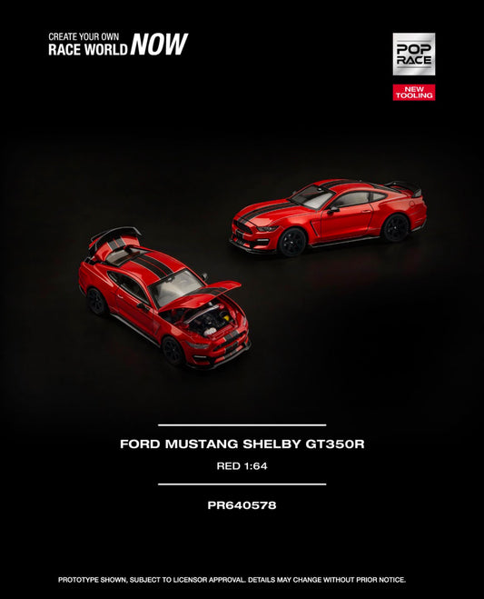 Pop Race - Shelby GT350R Racing Red - Pre Order