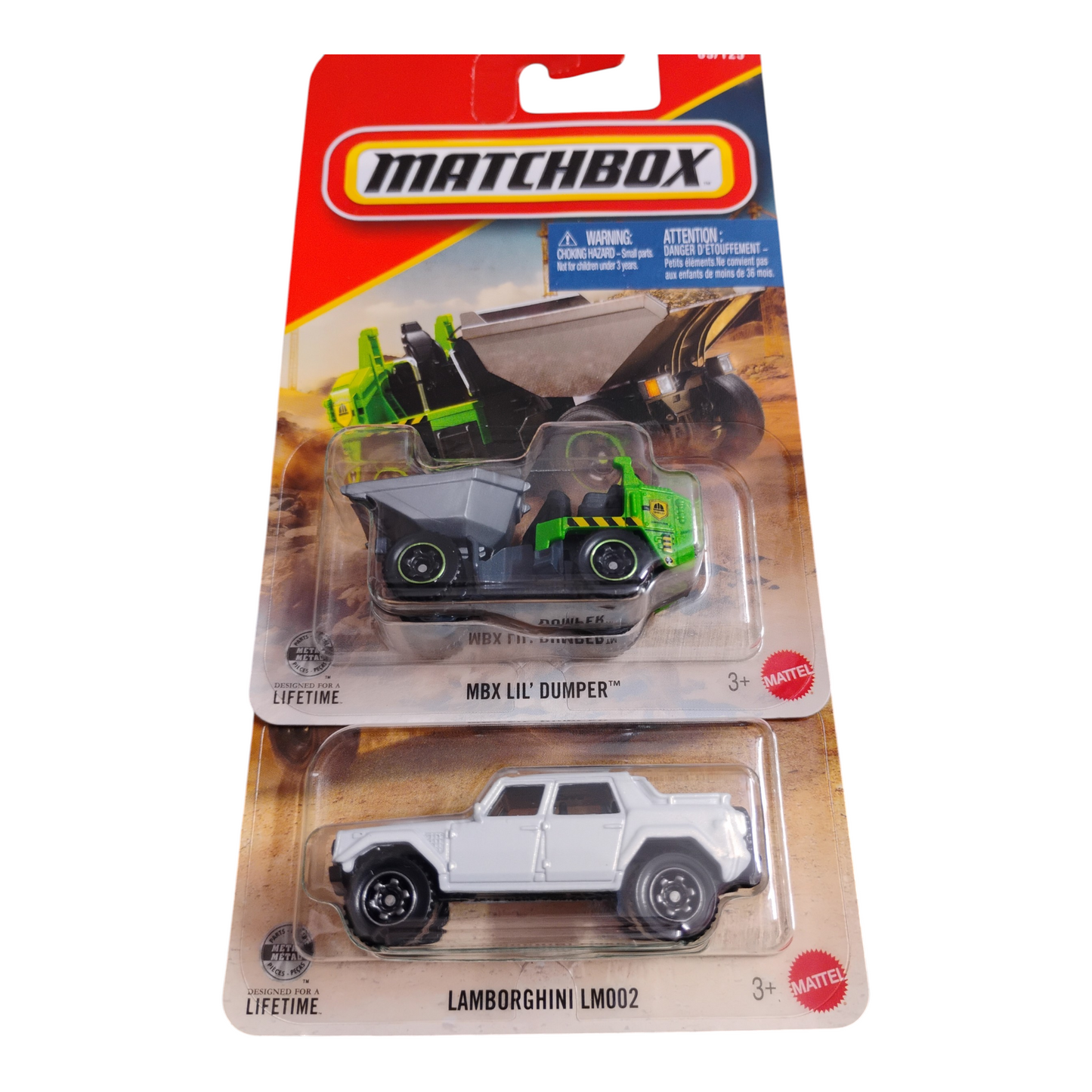 Matchbox - Lamborghini LM002 & MBX Lil Dumper - 1:64 Diecast Model - Torque Tribe