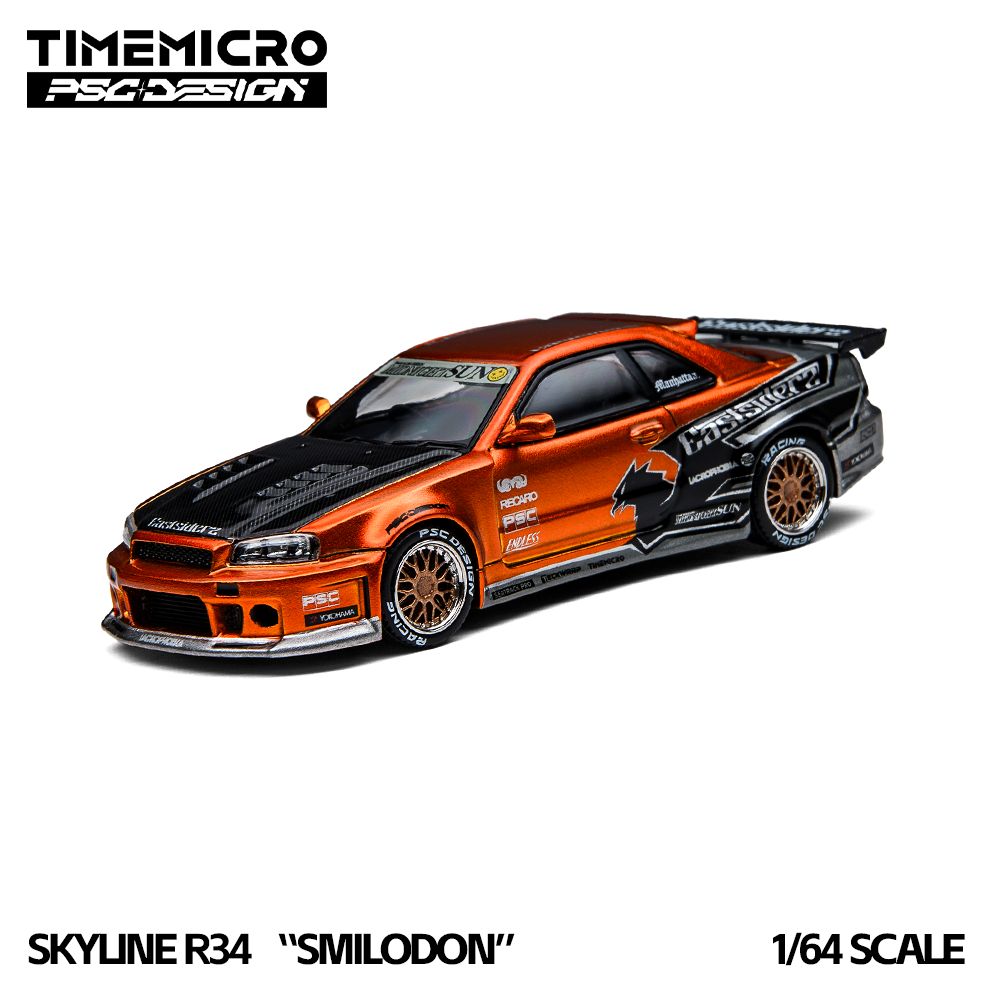 Time Micro x PSC Design - R34 Smilodon - Eastsiderz - 1:64 Scale Model - PRE ORDER