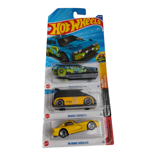 96 Dodge Viper GTS & Renault Espace F1 & Track Dwagon Bundle
