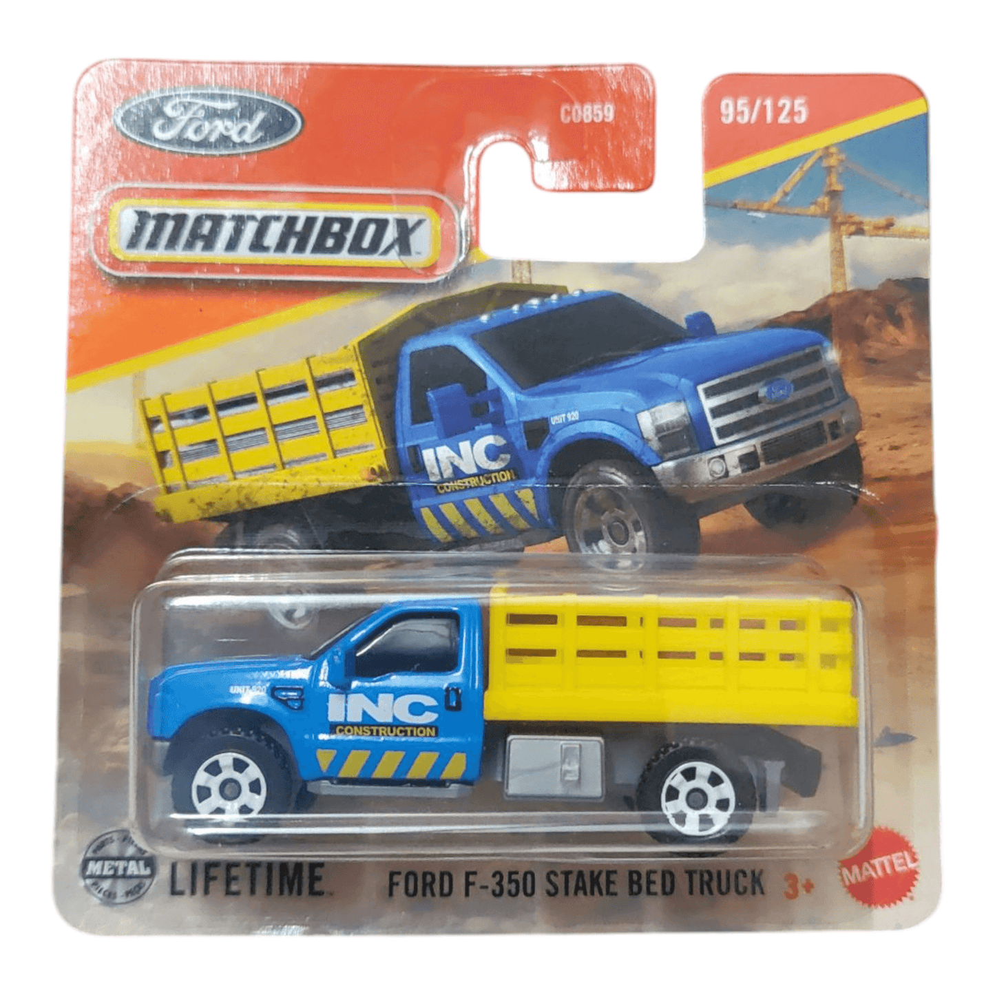 Matchbox Mainlines - Ford F-350 Stake Bed Truck - Imported - Die-Cast Cars - Buy Hot Wheels Cars Online India