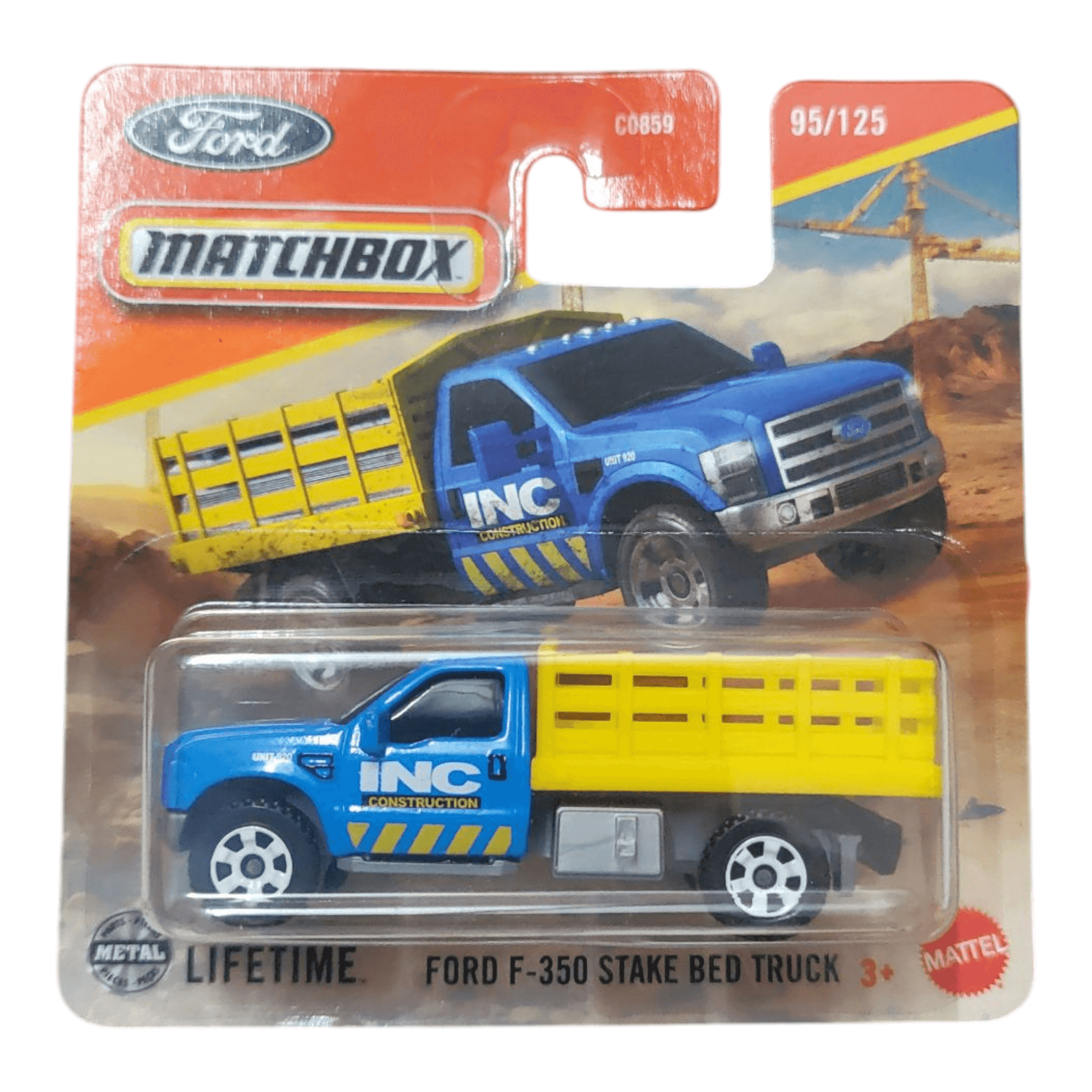 Matchbox Mainlines - Ford F-350 Stake Bed Truck - Imported - Die-Cast Cars - Buy Hot Wheels Cars Online India
