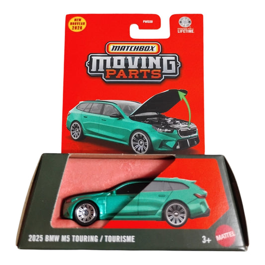 Matchbox Moving Parts - 2025 BMW M5 Touring - 1:64 Scale Model - Torque Tribe