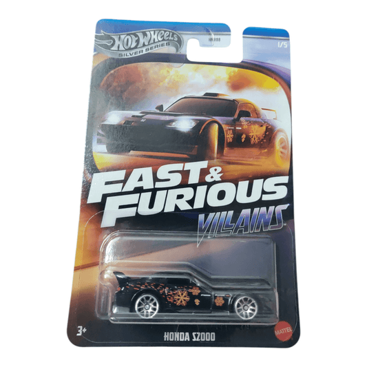 HW Fast & Furious Villains Silver Series - Honda S2000 - Imported - Die-Cast Cars - Buy Hot Wheels Cars Online India