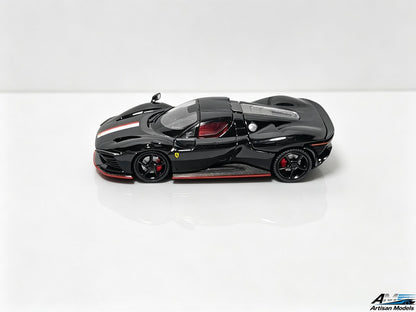 Artisan Models - Ferrari SP3 - Gloss Black - 1:64 Scale Model - Pre Order