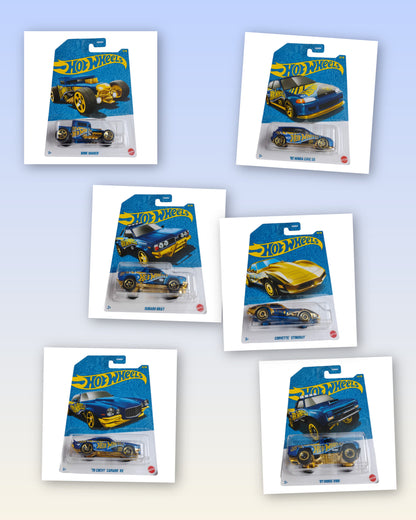 Hot Wheels - 58 Years Edition - Box of 24 - 1:64 Diecast Models - Torque Tribe
