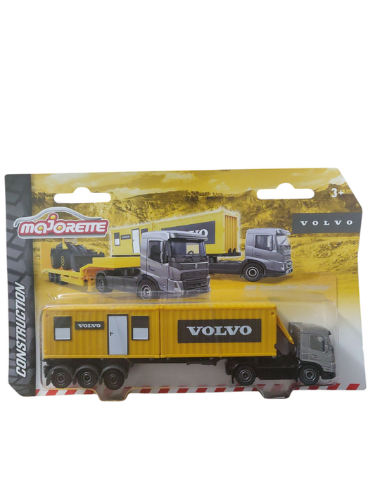 Volvo FMX Construction Container - Majorette Volvo Transporter - Torque Tribe