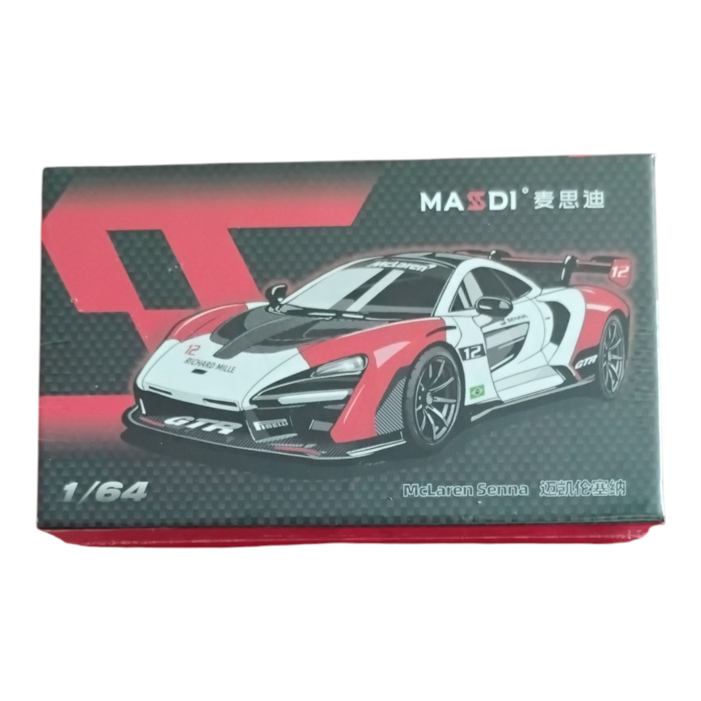 McLaren Senna - White Red CVL - Massdi - Torque Tribe