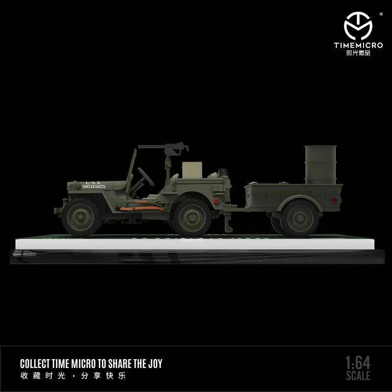Time Micro Willys MB Military Green 1:64 - view 4