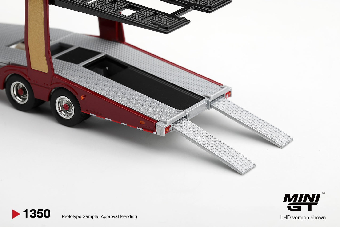 Mini GT - Scania 770S A6X4NA Car Transporter V8 50th Anniversary - Red - 1:64 Scale Model - PRE ORDER - Torque Tribe