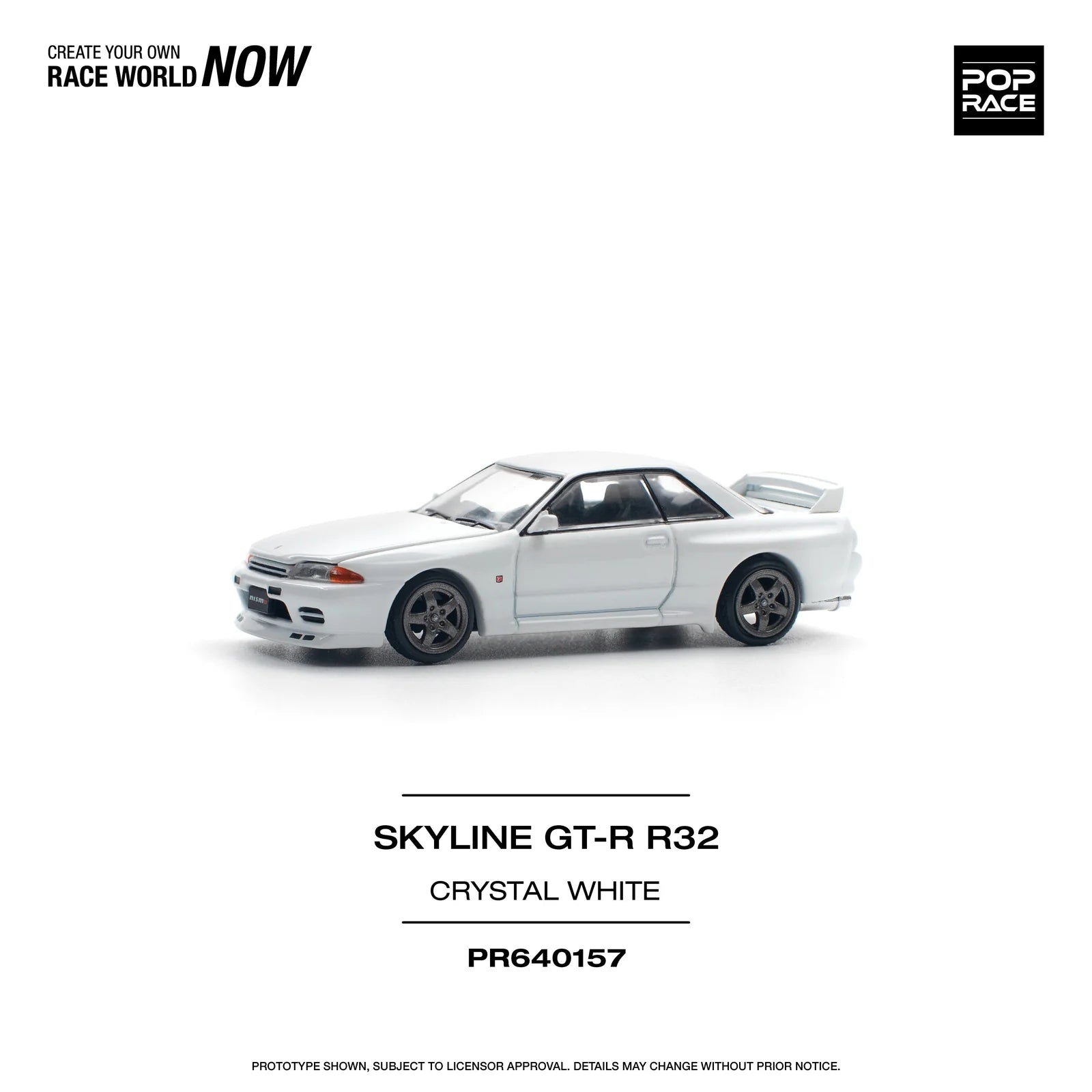Skyline GT-R R32 - White - Pop Race - Torque Tribe