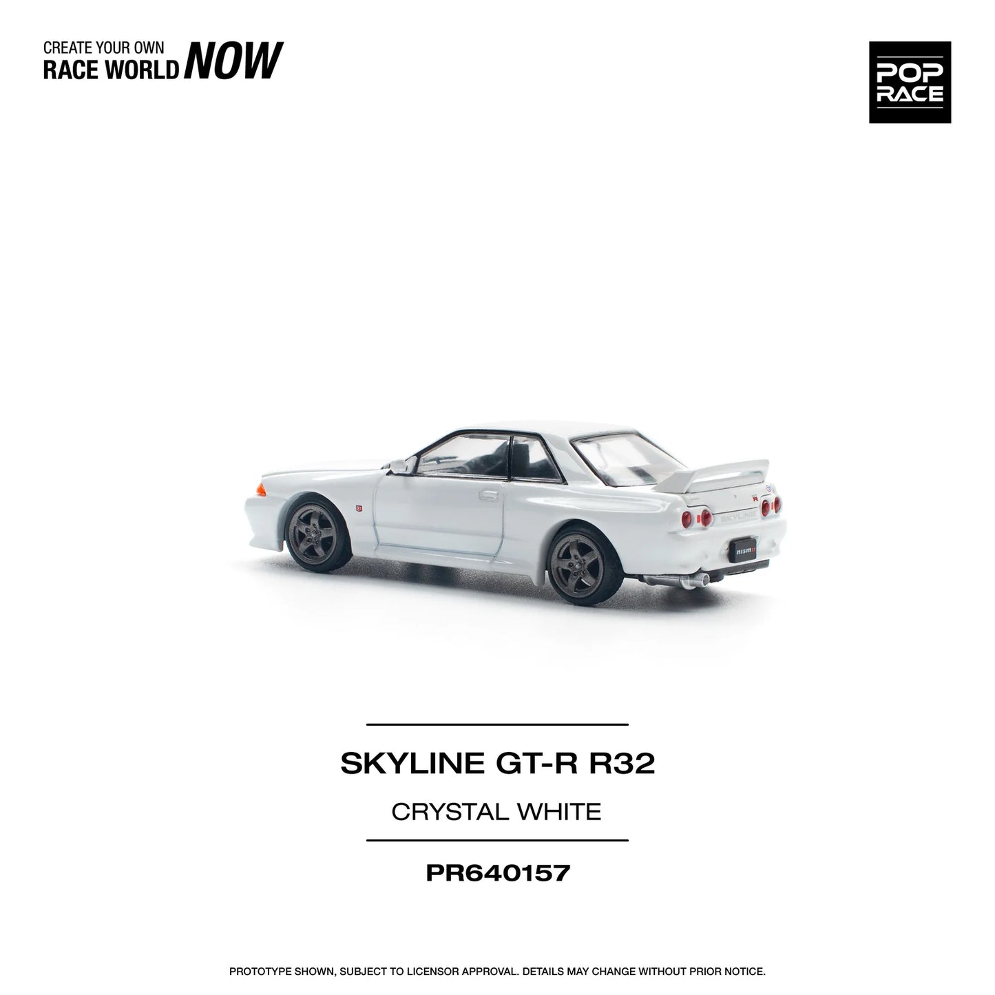 Skyline GT-R R32 - White - Pop Race - Torque Tribe