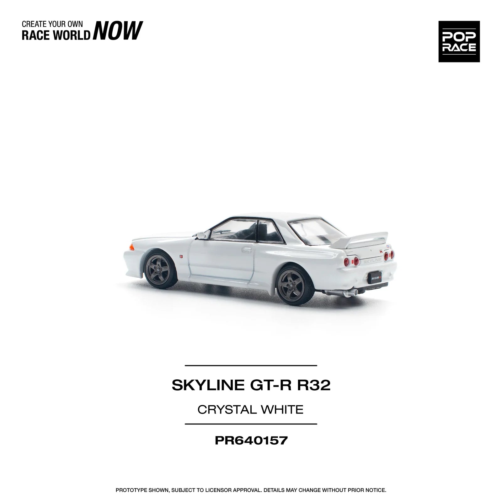 Skyline GT-R R32 - White - Pop Race - Torque Tribe