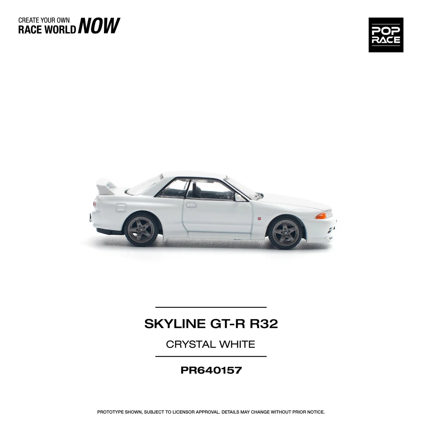 Skyline GT-R R32 - White - Pop Race - Torque Tribe